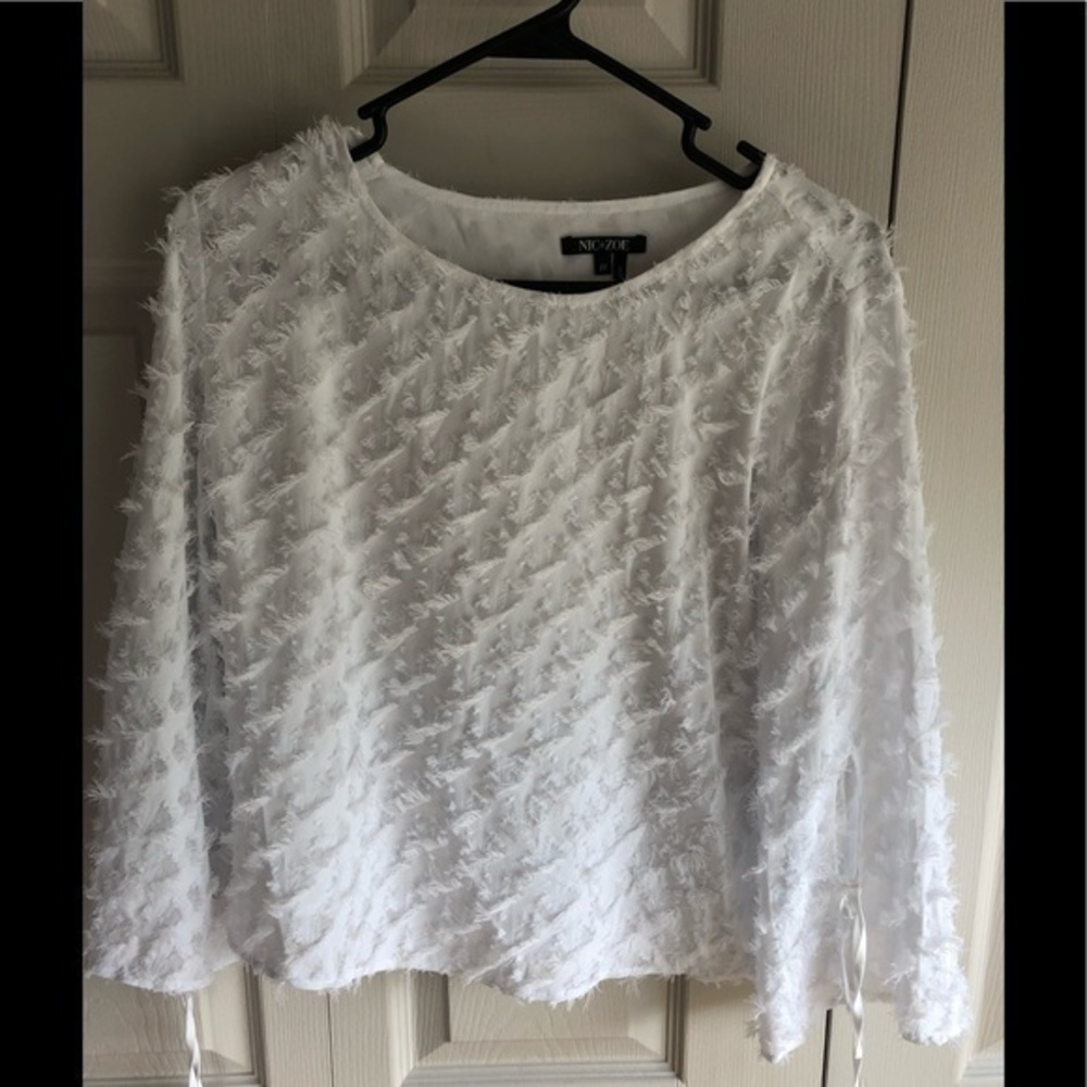 NIC+ZOE Clip It Up Women's Top Size PP (XS)
